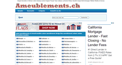 Desktop Screenshot of ameublements.ch